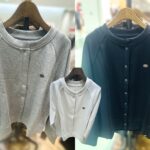 ブラック・ベージュ・グレーの３色展開のダンボールスナップカーディガン